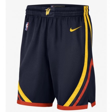 Golden State Warriors Homme Shorts 2020-21 Nike M002 Swingman